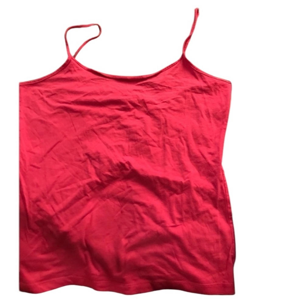 Ann Taylor Loft size XL pink stretch adjustable camisole